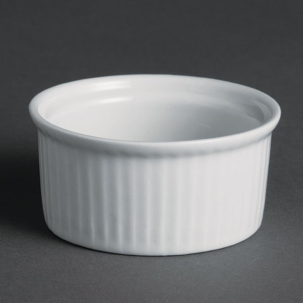 Ramequins Blancs 70mm Olympia (Lot de 12)