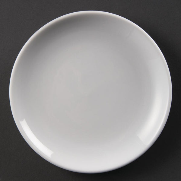 Assiettes Plates Rondes Olympia 180mm (Lot de 12)