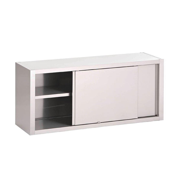 Placard mural inox avec portes coulissantes Gastro M 660 x 2000 x 400mm